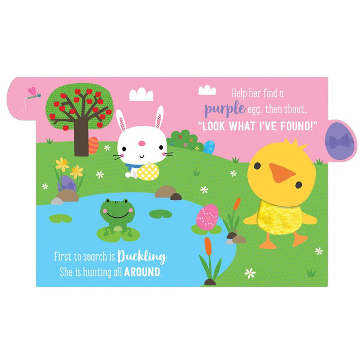 Libro Didáctico con Texturas y Brillantes Time for Easter Para Niños