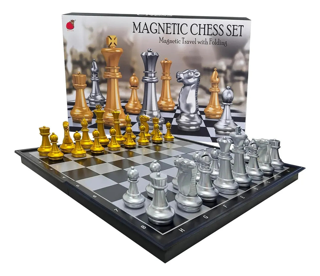Juego De Mesa Ajedrez Magnético de Lujo Para Niños