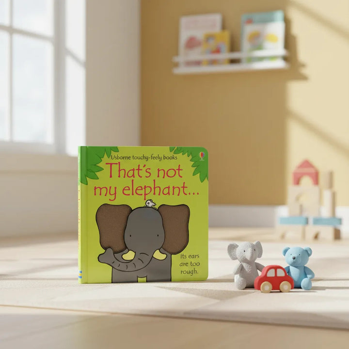 Libro Ese No Es Mi Elefante Libro de Texturas Para Niños
