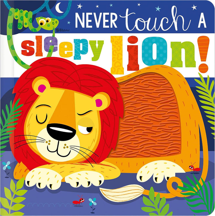 Libro Ilustrado Never Touch a Sleepy Lion Para Niños