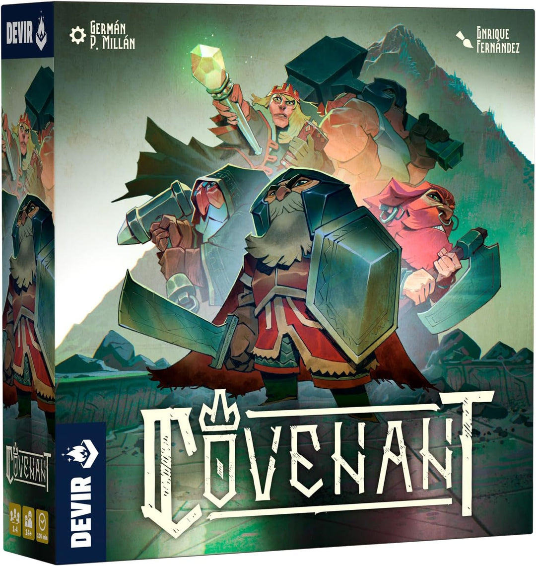 Juego de Mesa Covenant Estratégico Devir Para Adultos