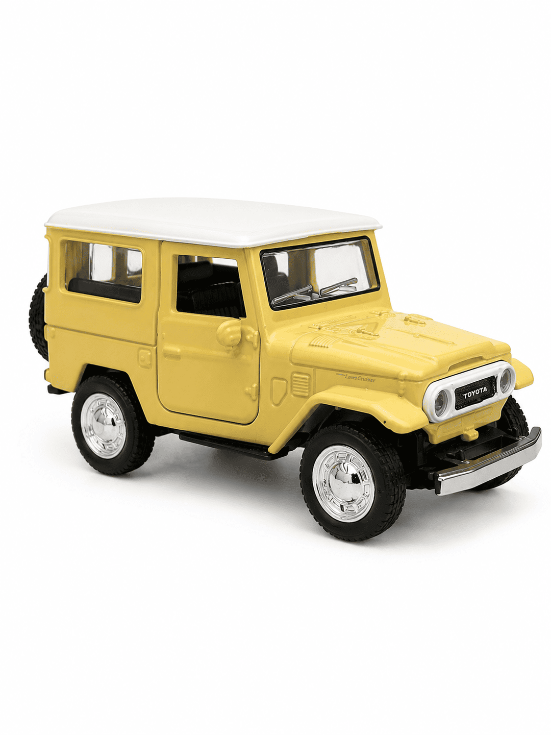 Carro Escala Toyota Land Cruiser Fj40 Amarillo