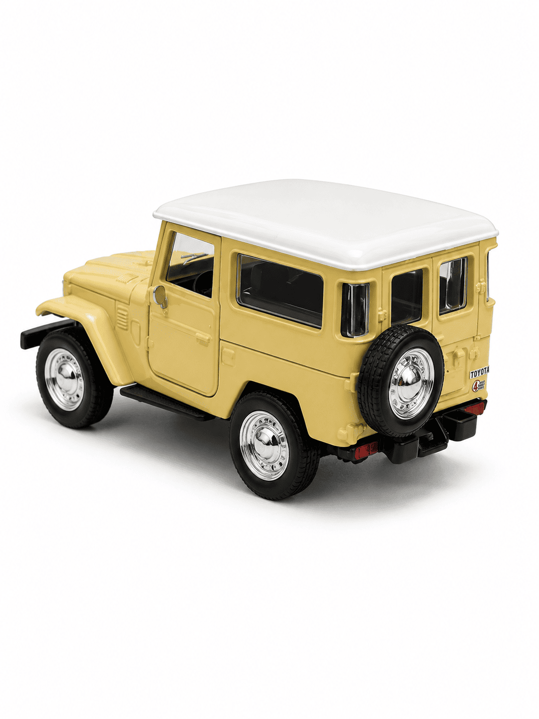 Carro Escala Toyota Land Cruiser Fj40 Amarillo