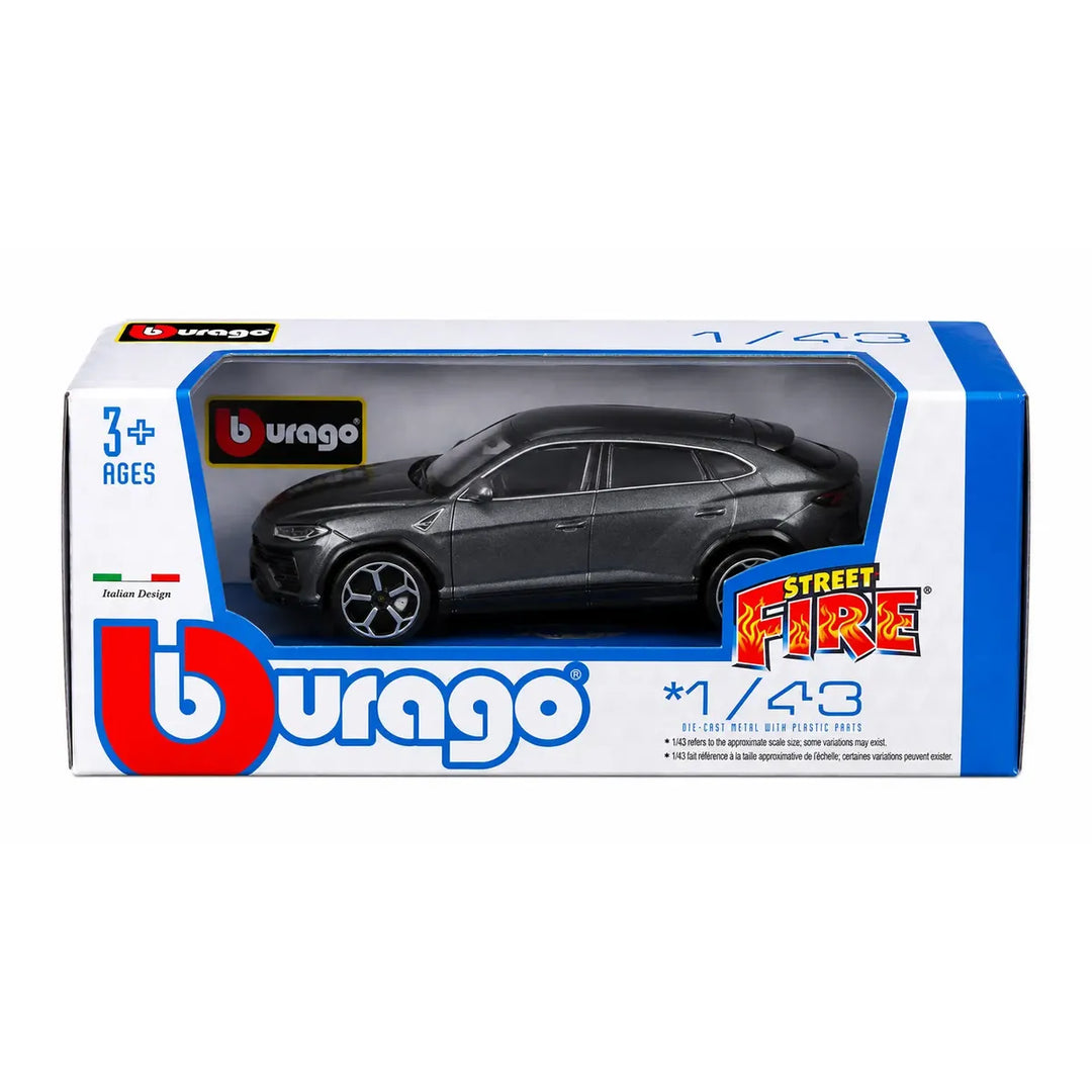 Carro Bburago Coleccionable 1:43 Lamborghini Urus Gris