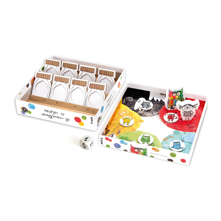 Juego De Mesa El Monstruo de Colores Edición de Viaje Para Niños