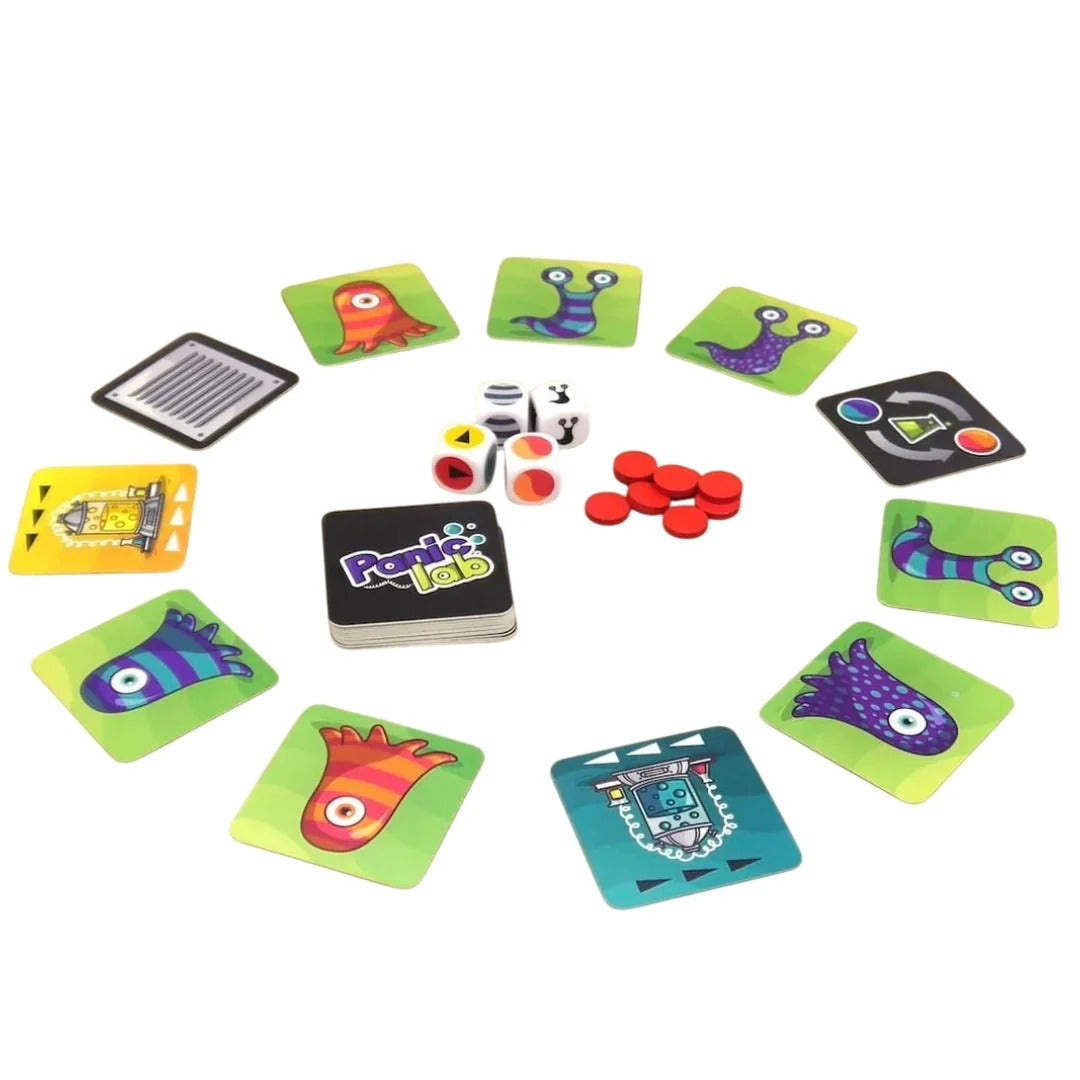 Juego De Mesa Panic Lab Estrategia Para Niños