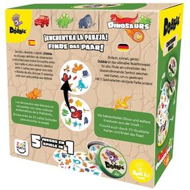 Juego de Mesa Estrategia Dobble Dinosaurios Para Niños