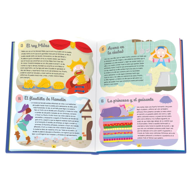 Libro 365 Cuentos Cortos Clásicos y Maravillosos Para Niños