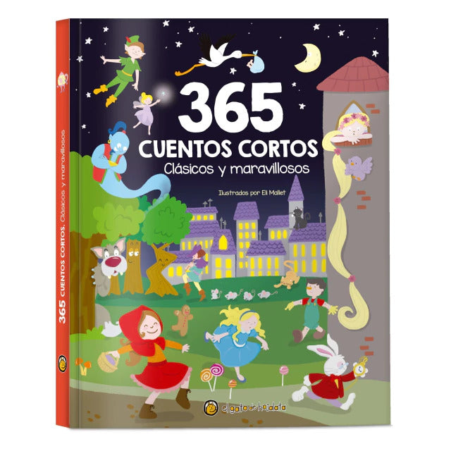 Libro 365 Cuentos Cortos Clásicos y Maravillosos Para Niños