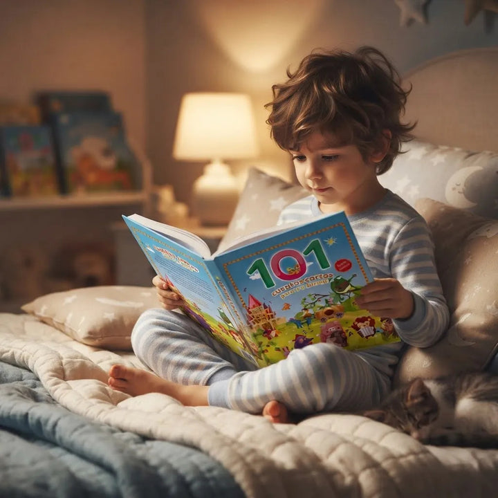 Libro Ilustrado 101 Cuentos Para Ir A Dormir Para Niños