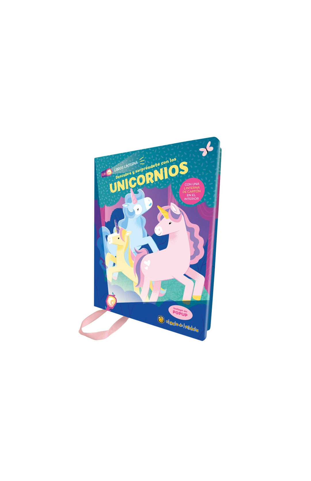 Libros Interactivo Linterna Descubre Unicornios Para Niños