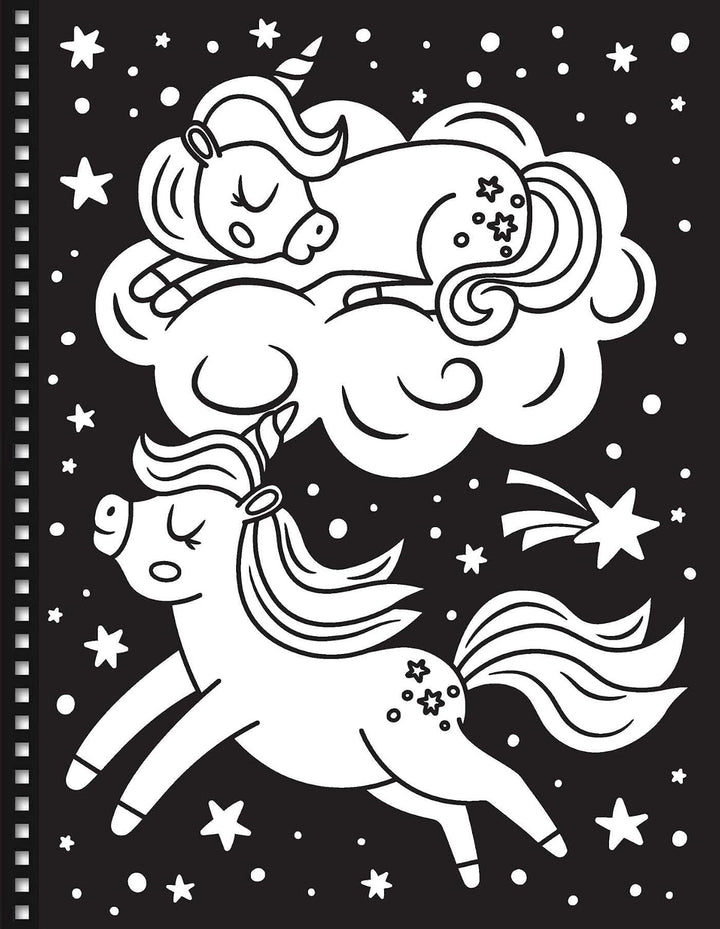 Libro de Actividades Unicornios Con Stickers Para Niños