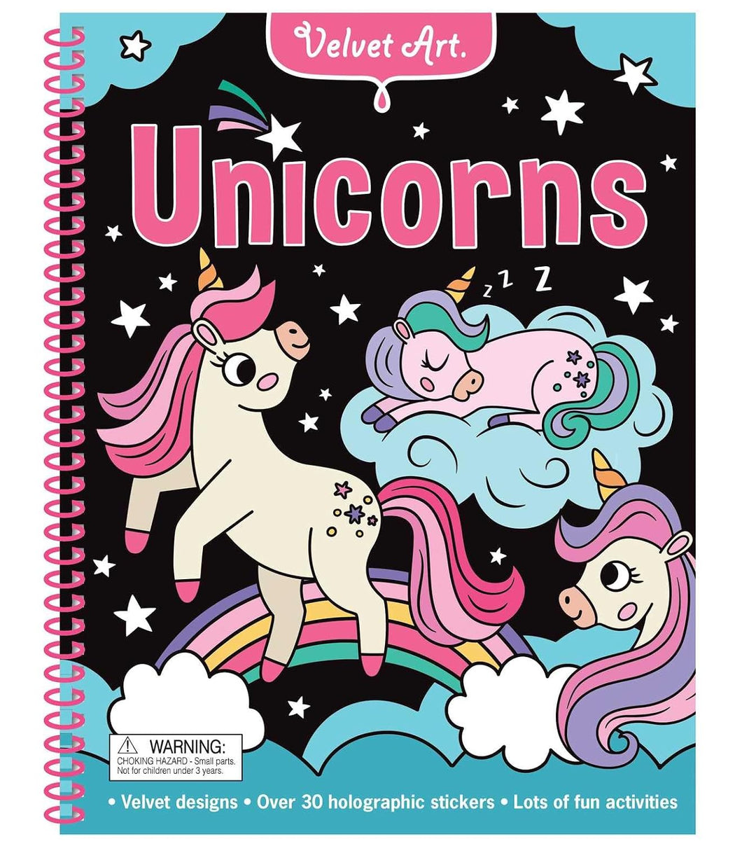 Libro de Actividades Unicornios Con Stickers Para Niños