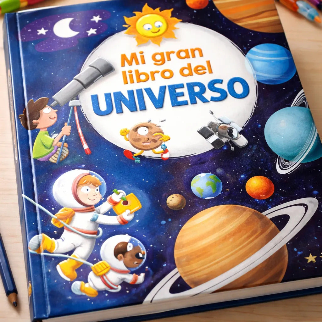 Libro Ilustrado Mi Gran Libro Del Universo Para Niños