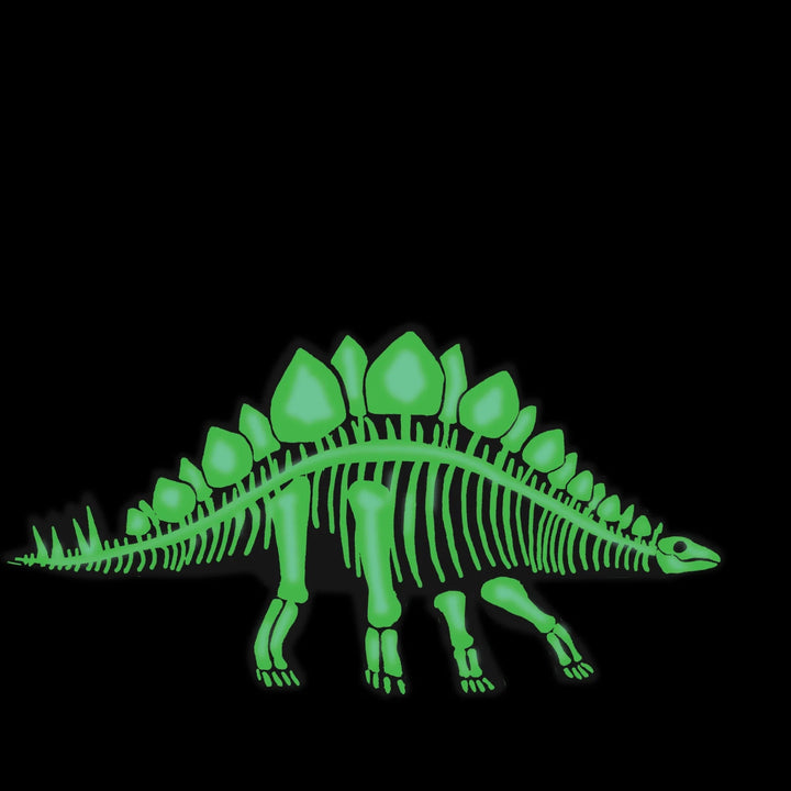 Juego Didáctico Stegosaurus 3D Dinosaurio Brilla Oscuridad Para Niños