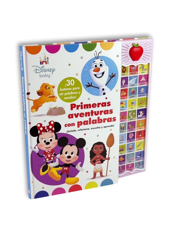 Libro Interactivo con Sonido Disney Primeras aventuras Para Niños