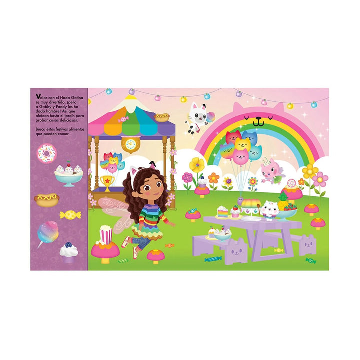 Libro Busca y Encuentra La Casa de Muñecas de Gabby Para Niños