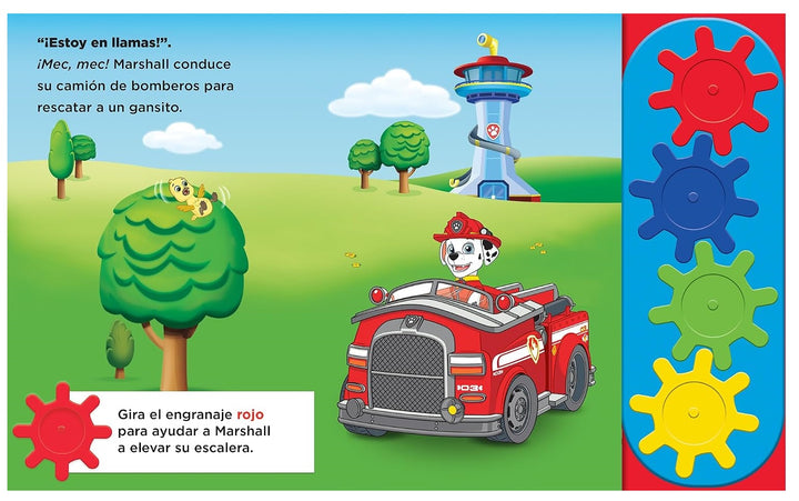 Libro Interactivo Educativo STEM Paw Patrol Para Niños