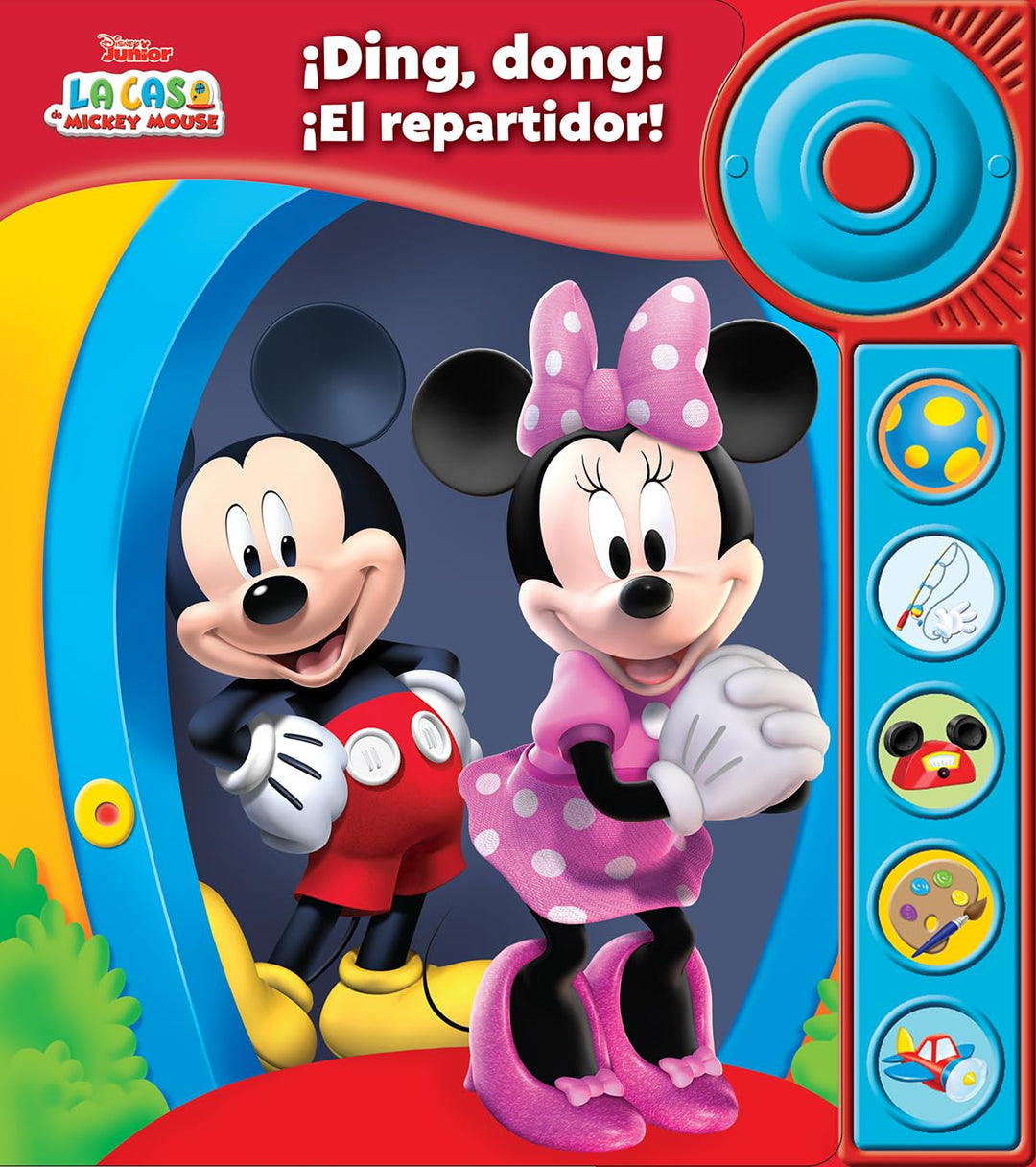 Libro Interactivo con Sonido Mickey con Timbre Para Niños
