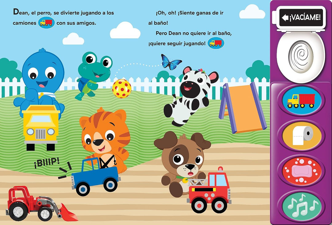 Libro Educativo Higiene Personal Baby Einstein Para Niños