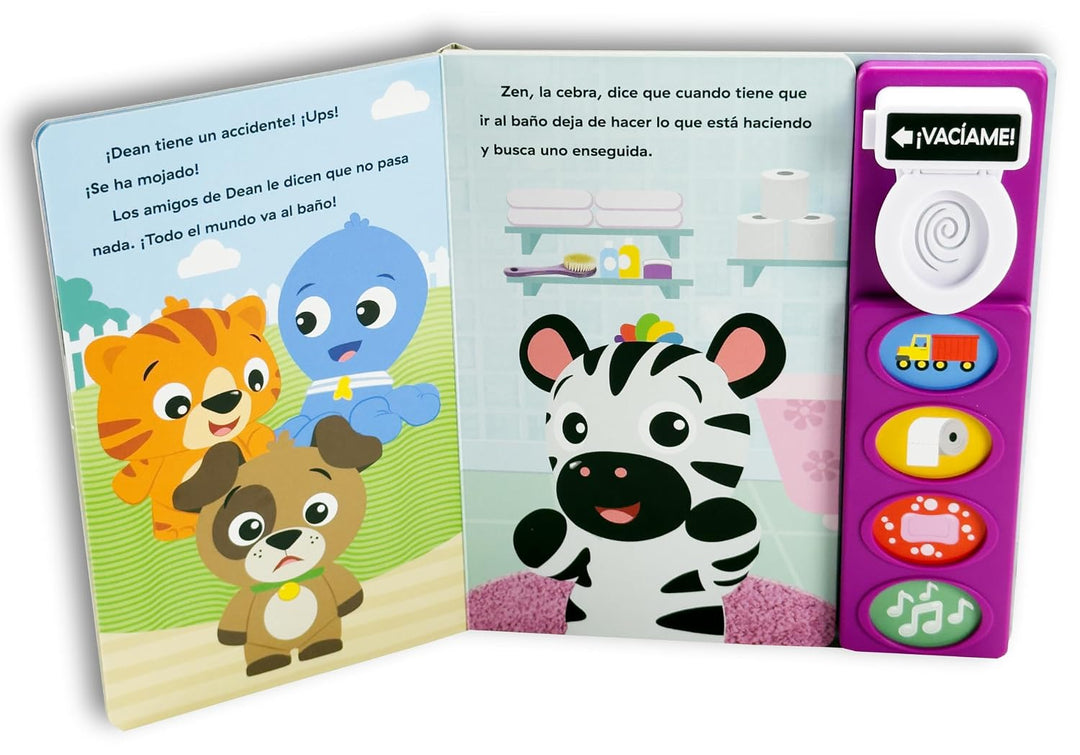 Libro Educativo Higiene Personal Baby Einstein Para Niños