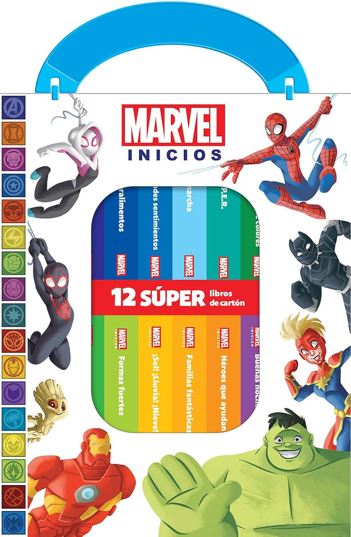 Libros Set 12 Marvel para Primeras Lecturas Para Niños