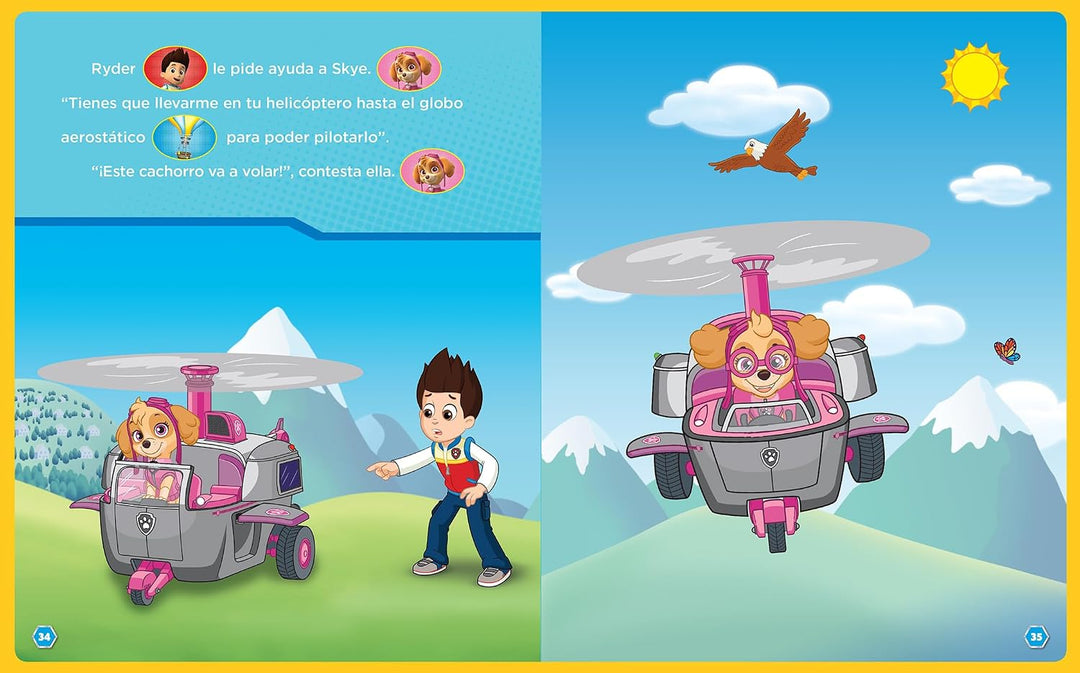 Libro de Cuentos con Sonido Nick Paw Patrol Para Niños