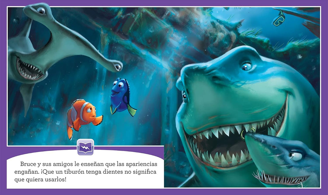 Mi Lector Disney Interactivo con 8 Libros Para Niños