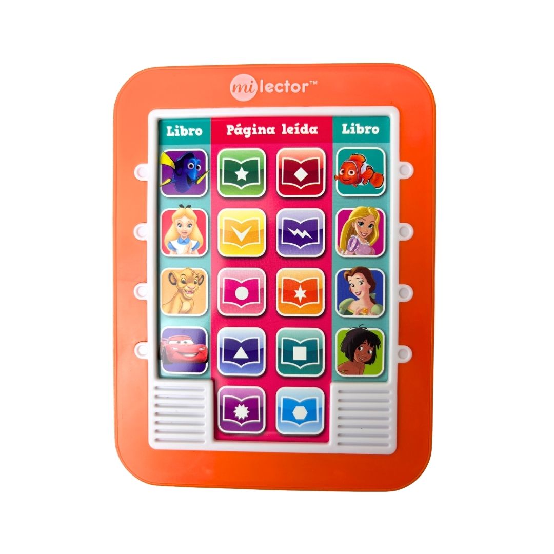 Mi Lector Disney Interactivo con 8 Libros Para Niños