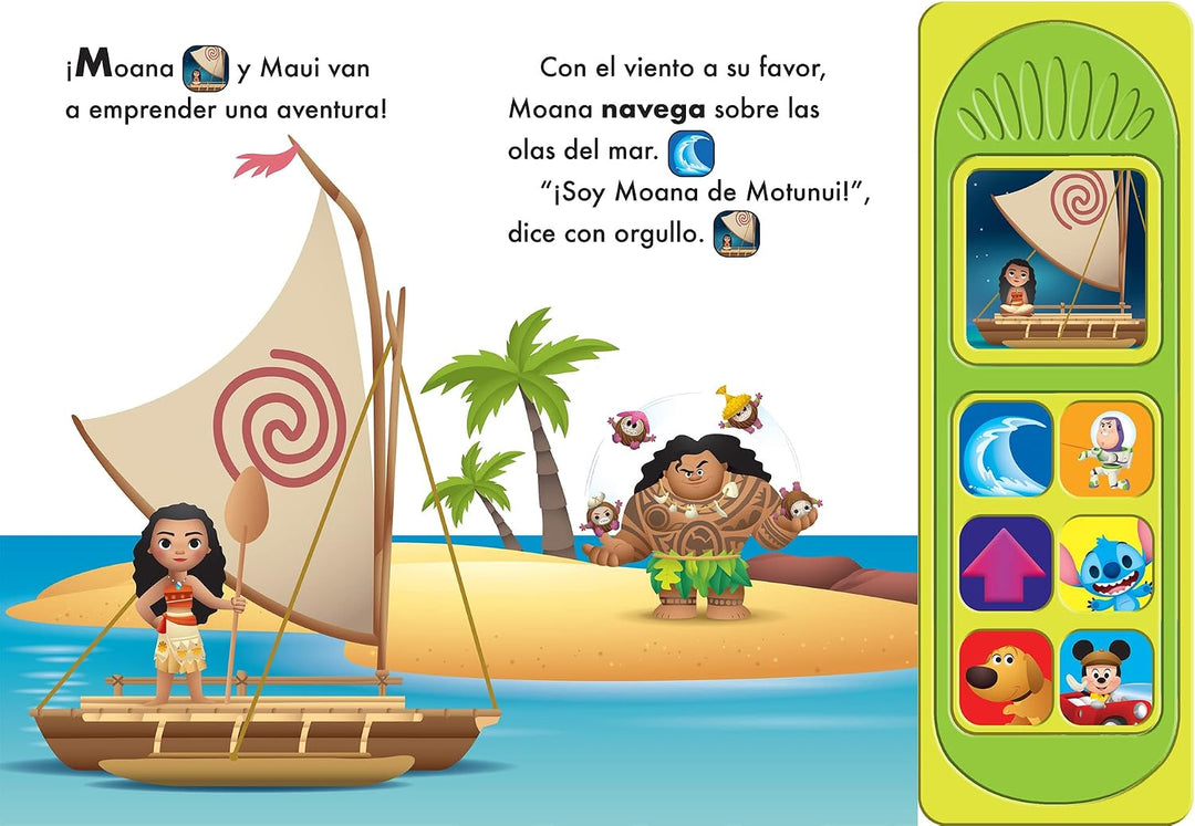 Libro Educativo Amigos De Viaje Disney Baby para Niños