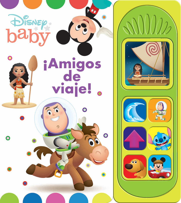 Libro Educativo Amigos De Viaje Disney Baby para Niños