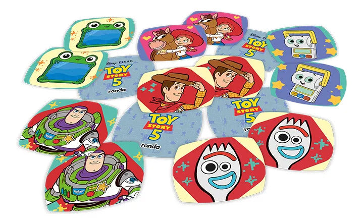 Juego de Mesa Memoria Toy Story 5 Ronda Para Niños