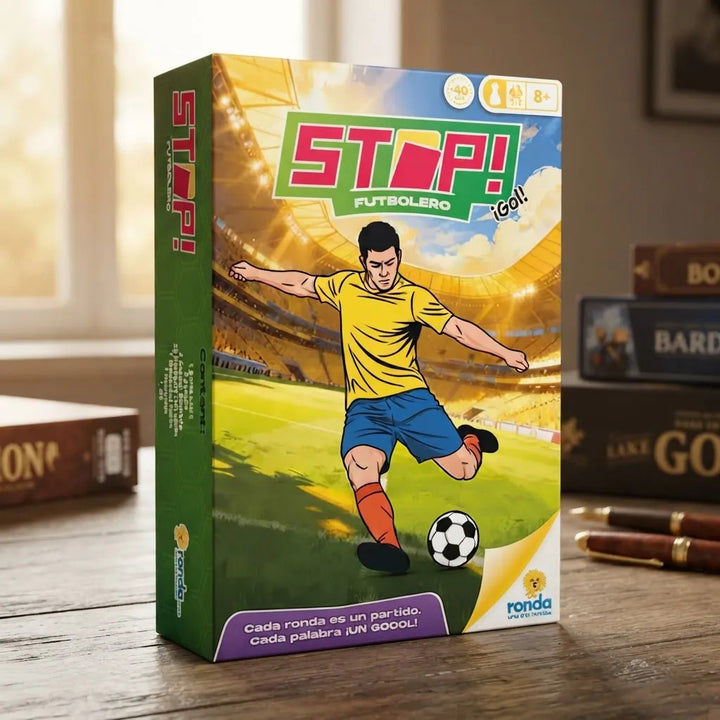 Juego de Mesa de Destreza Stop Futbolero Para Niños