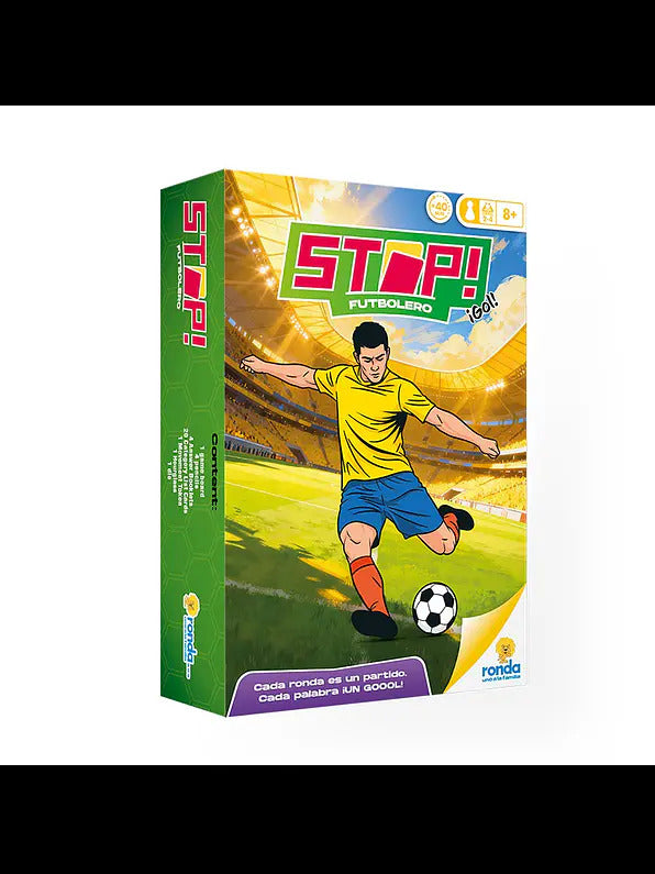 Juego de Mesa de Destreza Stop Futbolero Para Niños