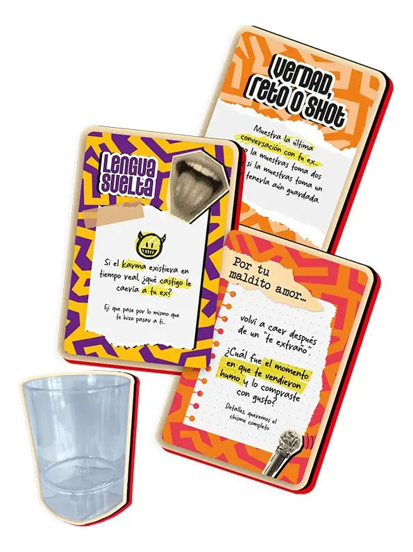 Juego de Mesa Supera Eso Ronda Para Adultos