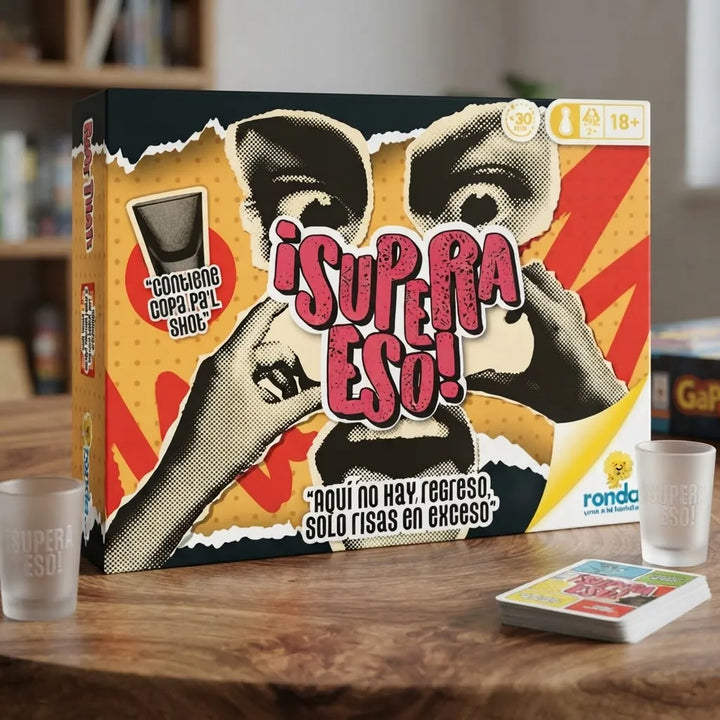 Juego de Mesa Supera Eso Ronda Para Adultos