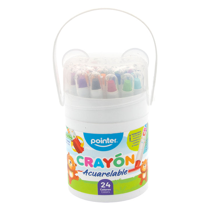 Crayones de Acuarela 36 Unidades Para Niños
