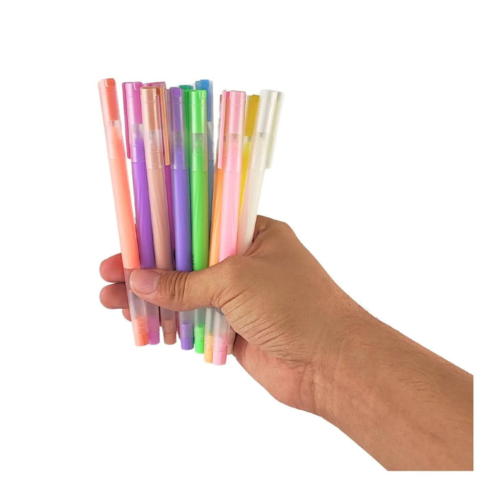 Bolígrafo Tinta Gel Pastel 12 Unidades Para Niños