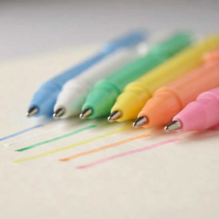 Bolígrafo Tinta Gel Pastel 12 Unidades Para Niños