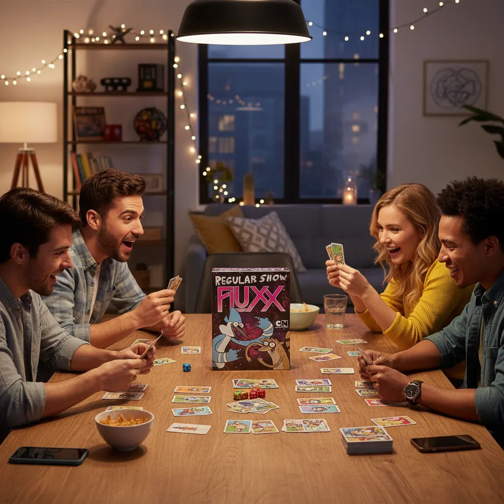 Juego De Mesa Regular Un Show Más Fluxx Para Niños