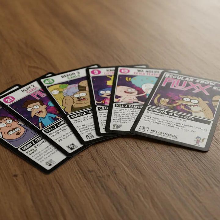 Juego De Mesa Regular Un Show Más Fluxx Para Niños