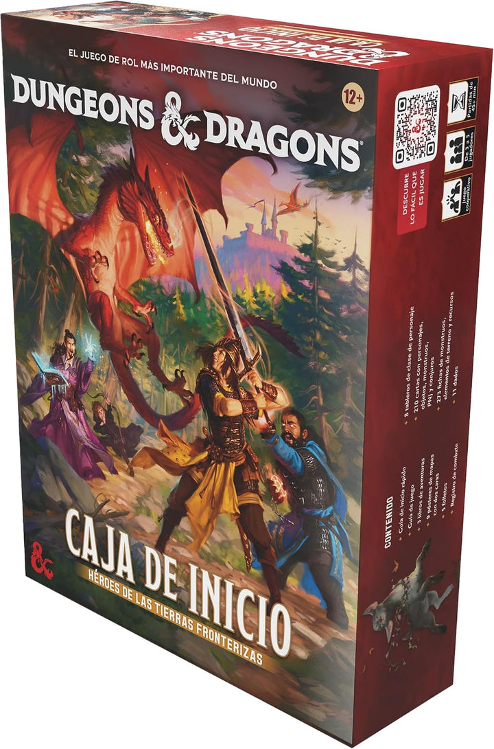 Juego De Mesa Caja de Inicio Dungeons &amp; Dragons Para Adultos