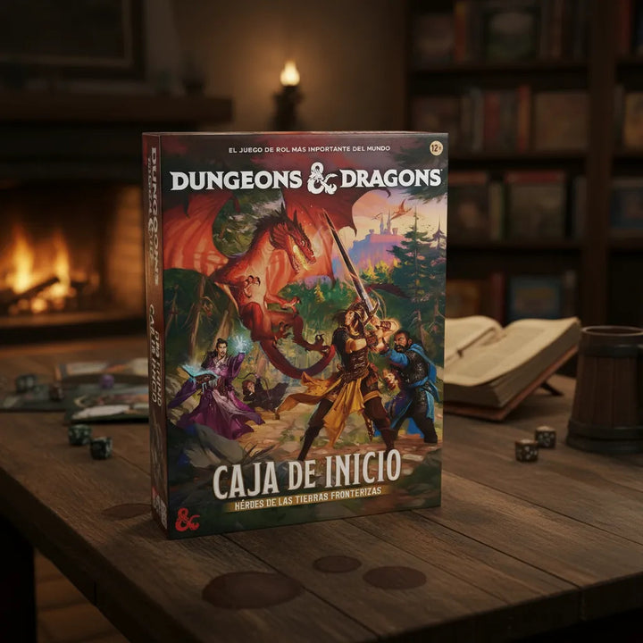 Juego De Mesa Caja de Inicio Dungeons &amp; Dragons Para Adultos