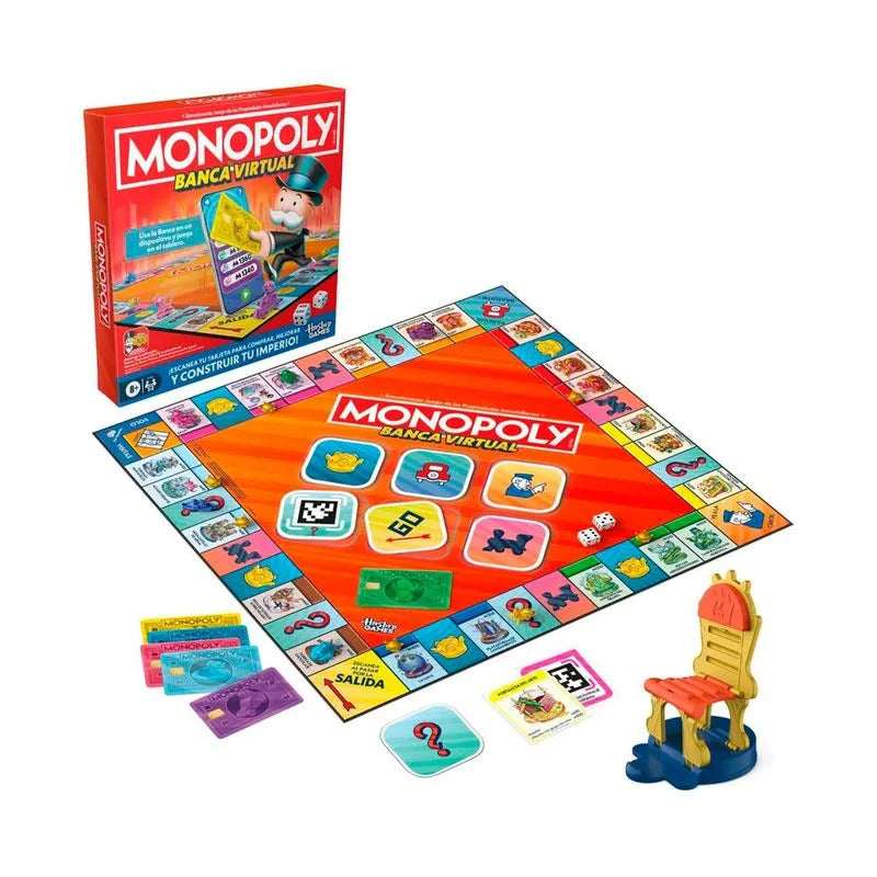 Juego de Mesa  Monopoly Banco Virtual Para Niños