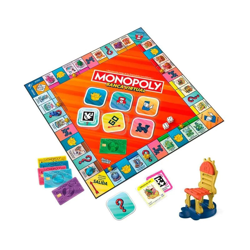 Juego de Mesa  Monopoly Banco Virtual Para Niños