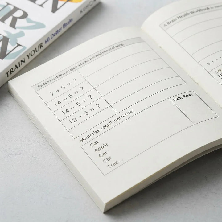 Libro Educativo Kumon Ejercicios Matemática y Memoria Para Niños