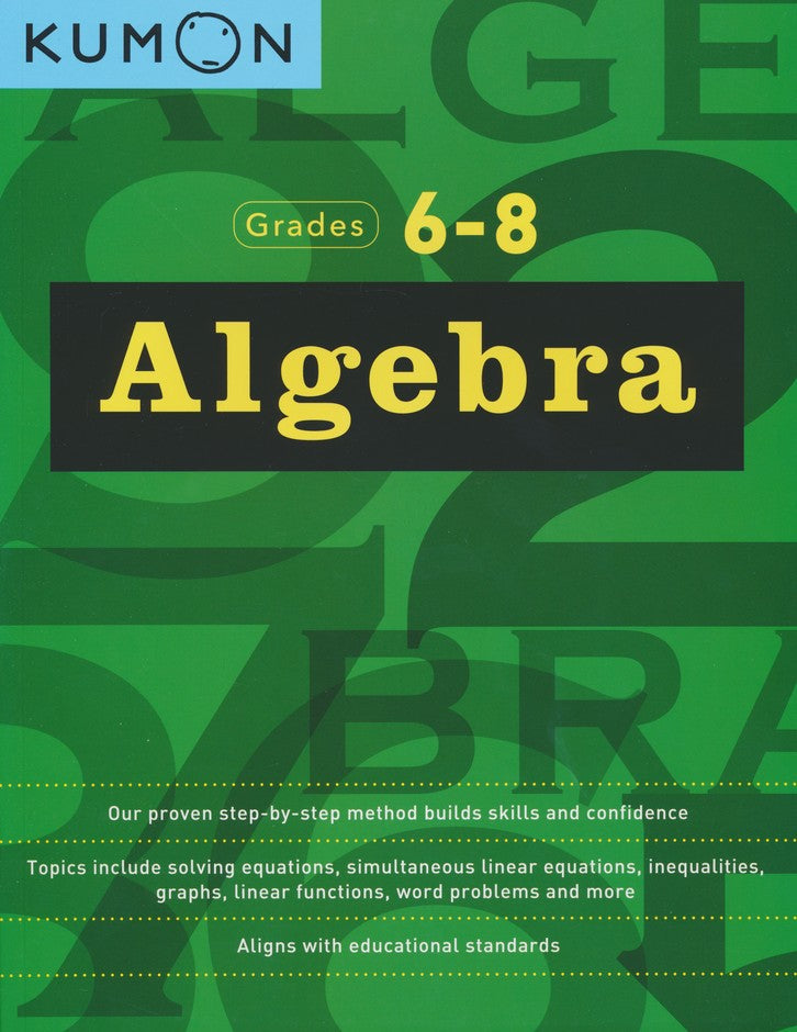 Libro Educativo Kumon Algreba Para Niños