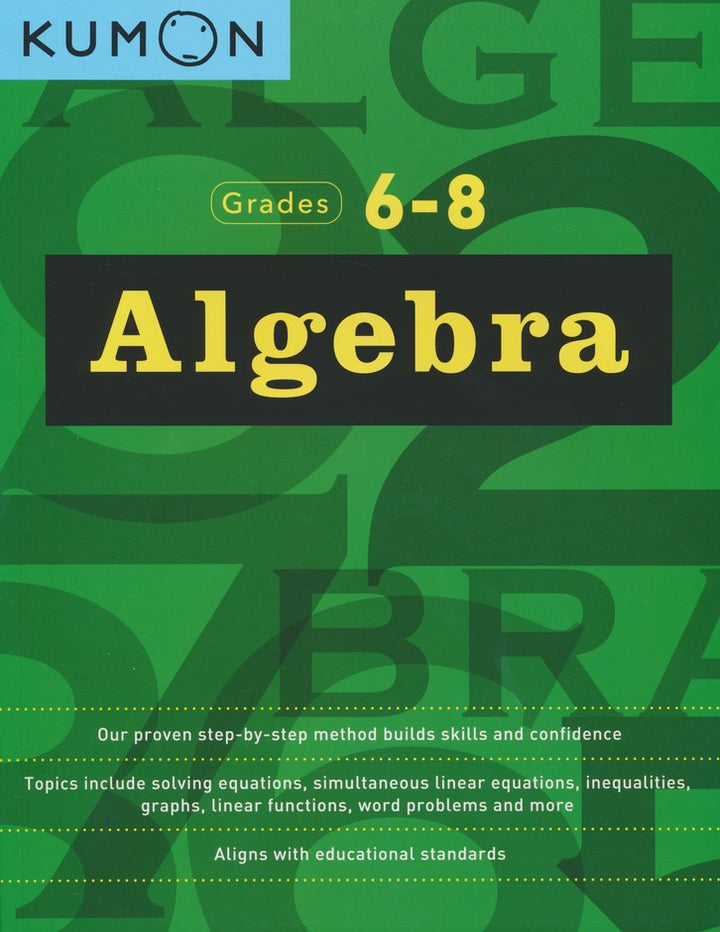 Libro Educativo Kumon Algreba Para Niños