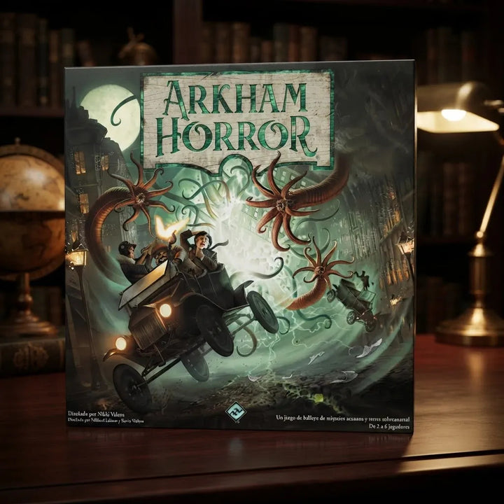 Juego de Mesa Cooperativo Arkham Horror 3 Edición Adultos