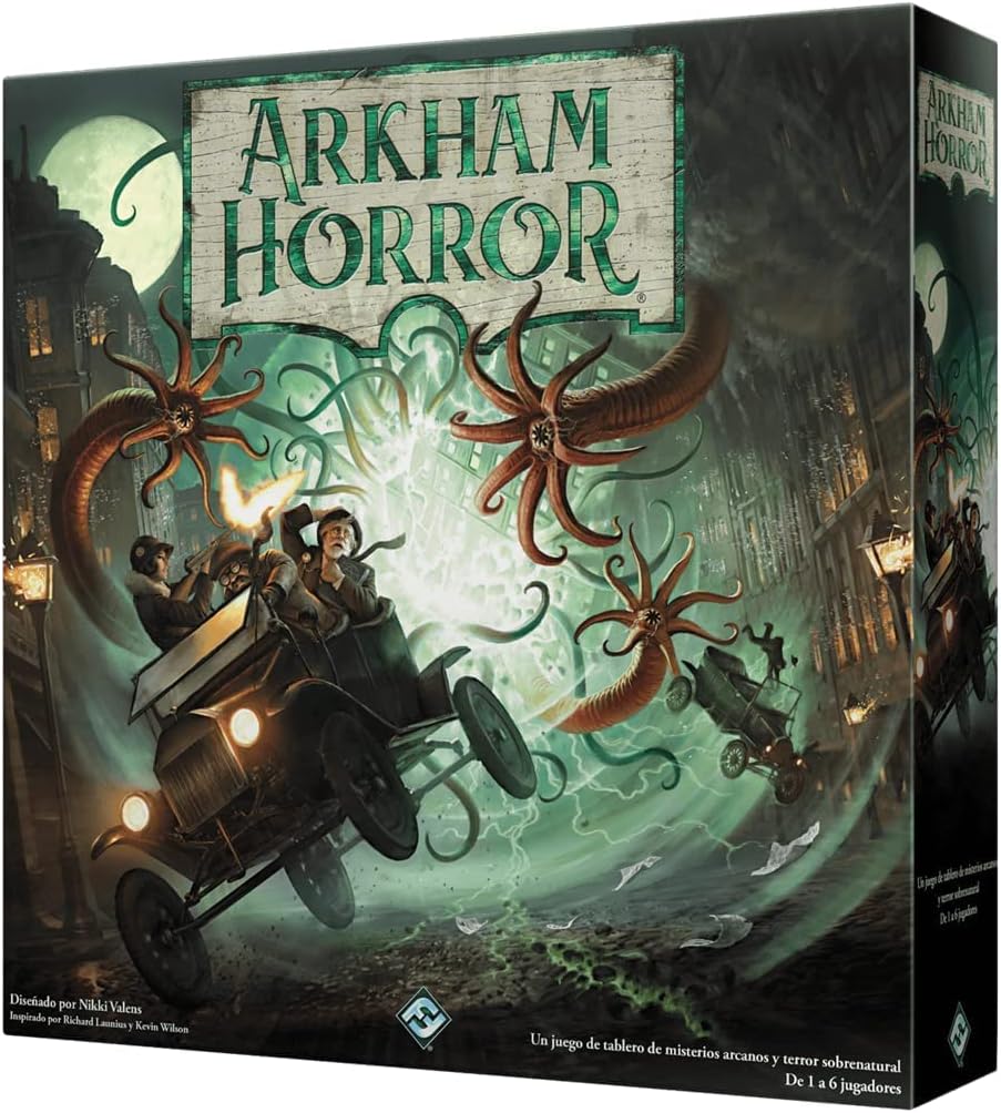 Juego de Mesa Cooperativo Arkham Horror 3 Edición Adultos